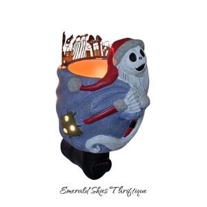 Scentsy Santa Jack Skellington Mini Warmer Nightmare Before Christmas free ship